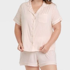Striped Pajama Set